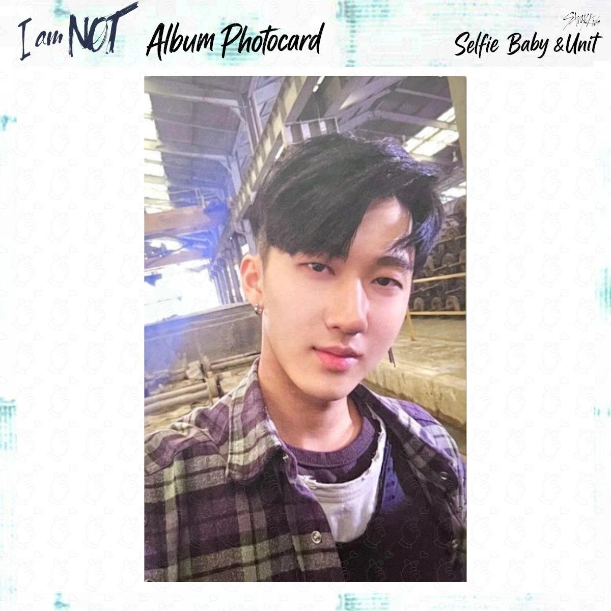 STRAY KIDS Я НЕ ОФИЦИАЛЬНАЯ ФОТОКАРТОЧКА ИЗ АЛЬБОМА СЕЛФИ ЮНИТ CHANGBIN - Selfie