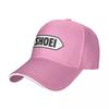 Schwarze Shoei Helm Buchstaben Racing Motorsport Sport Baseballkappen Für Damen Unisex FeUnisex Strand Papa Hut Hip Hop Trucker Kappe