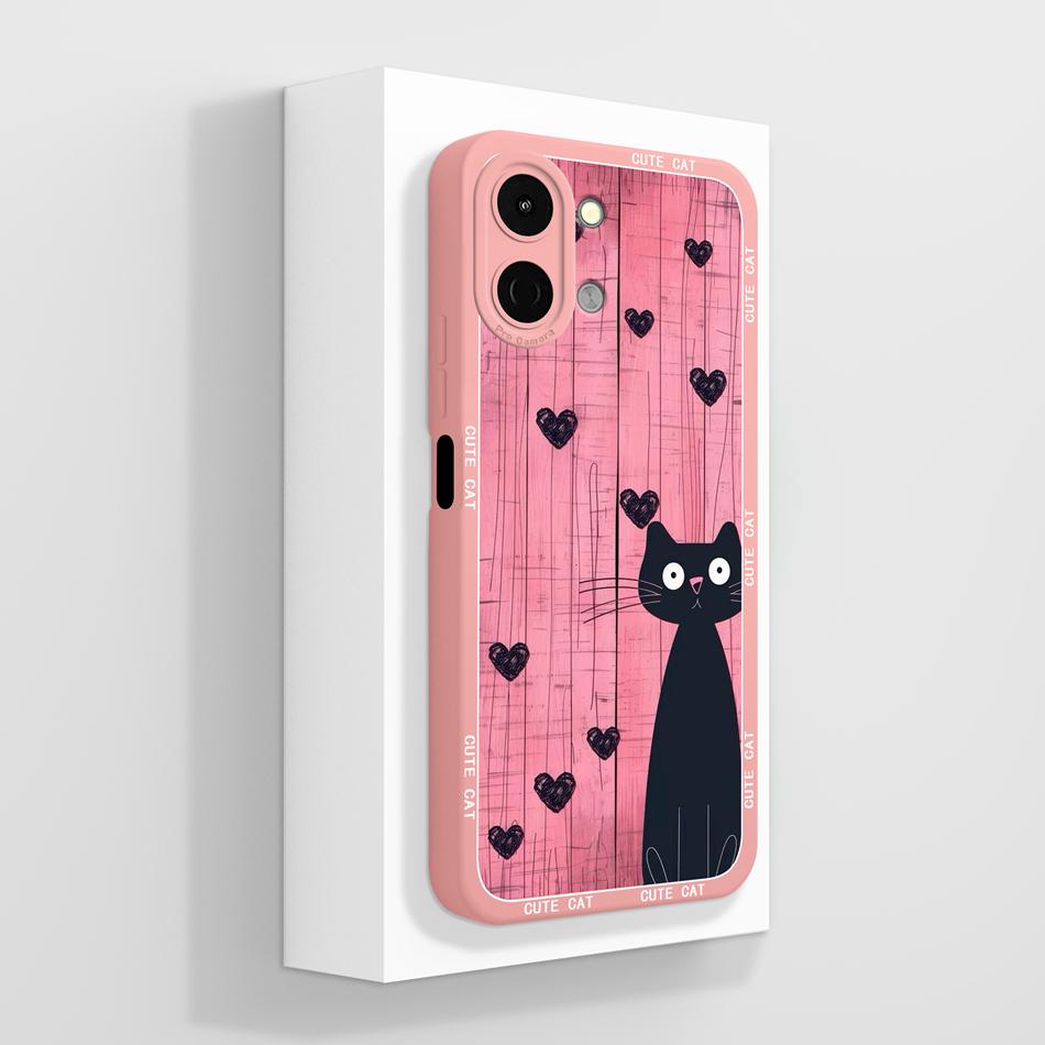 For Tecno Spark Go 3 / Pop 20 Case Creative Design Lightweight Phone Funda For Tecno SparkGo3 / POP20 Soft Liquid Silicone Shell