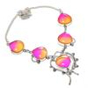 Bi-Color Tourmaline Gemstone 925 Sterling Silver Jewelry Necklace 18"