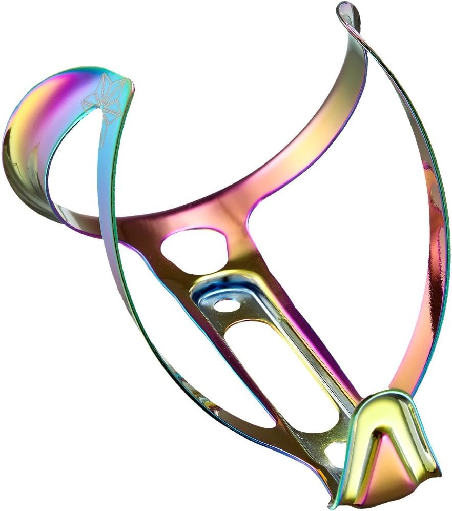 Supacaz Cycling Bottle Cage Fly Cage Ano Oil Slick - -