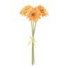 Tokyodo Artificial Flower MAGIQ Soleil Gerbera Bundle Light Orange Flower Diameter 7 X Length 27cm 3 Pieces FM002832-009