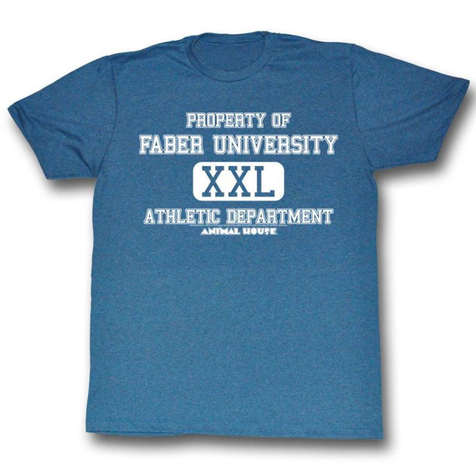 Animal House Athletic Department Blue Adult T-Shirt 4XL