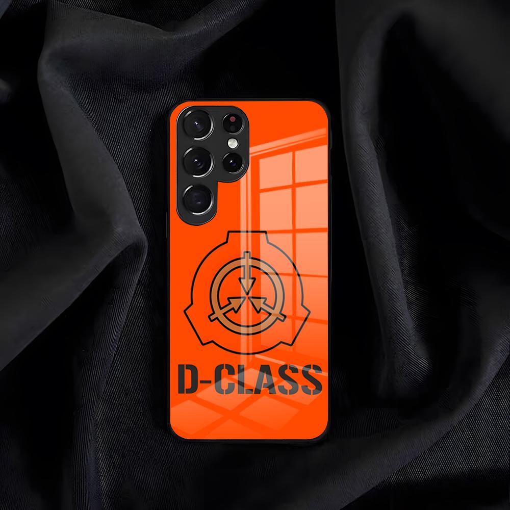 SCP Foundation Phone Case For Samsung S26 S25 Edge S24 S23 S22 S21 S20 Ultra Plus FE Glass Cover