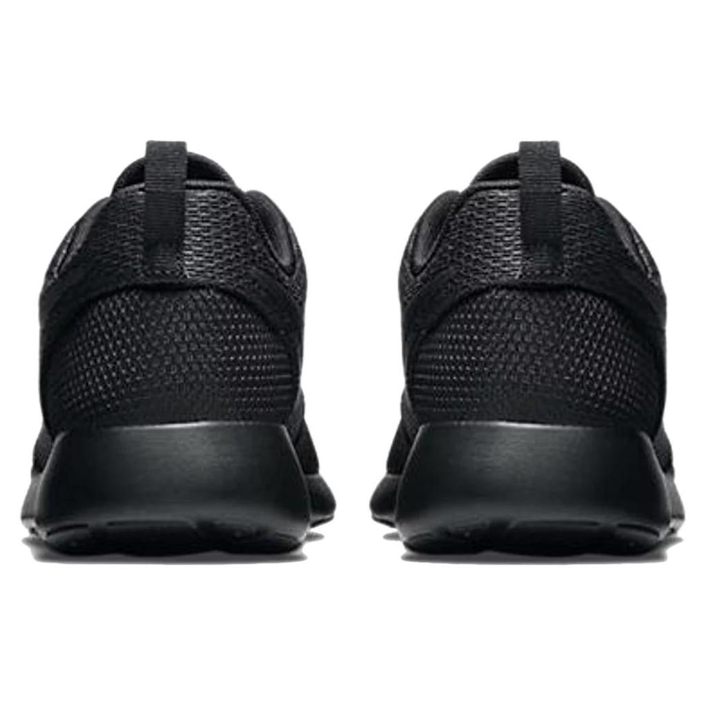 New Nike Roshe Run Triple Black Women's 511882-096
