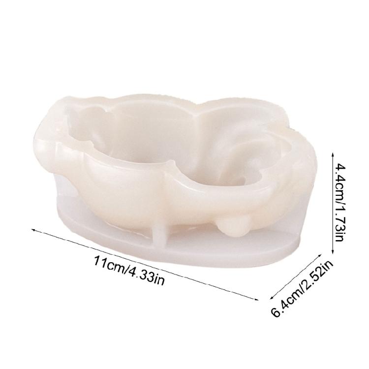 Efficient Ice Cubes Molds Food Safe Silicone With Lovely Bear Shape For Cocktails Dessert Presentation