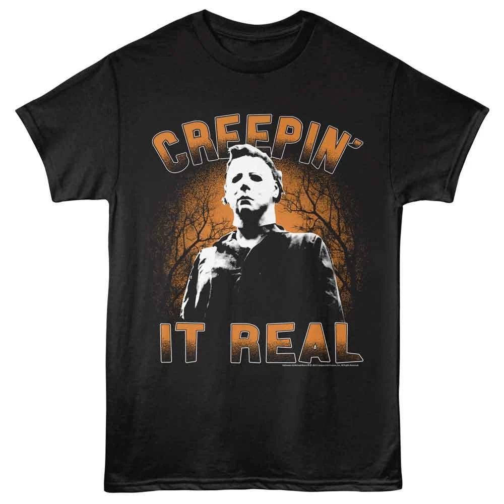 Halloween - Creepin It Real -  Short Sleeve Children s T-shirt - Black 110