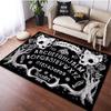 Ouija Board Carpet for Living Room Home Decor Sofa Table Large Area Rugs Bedroom Bedside Foot Pad Floor Mat Witchcraft Supplie