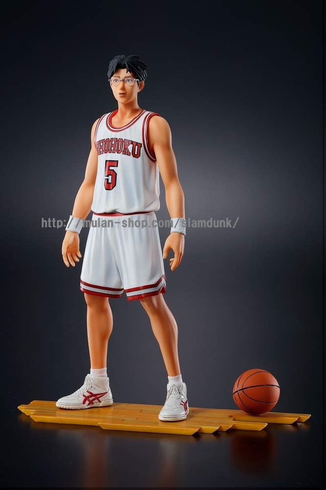 The Spirit Collection Inoue Takehiko SLAMDUNK Uniform Completed Figure "Kimonobu Kogure" (White Ver.)