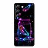 Für vivo V40 SE Hülle Luxus TPU Weiches Silikon Handy Rückabdeckung für vivo V40 SE 5G Schutz Stoßfest Blumen Mädchen Niedlich Hülle