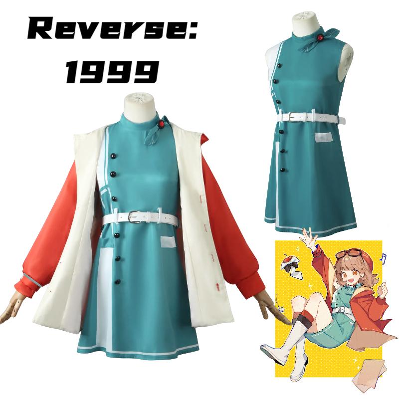 Uniform Reverse Regulus Cosplay Costume Girls Anime Party Dress Halloween Outfit