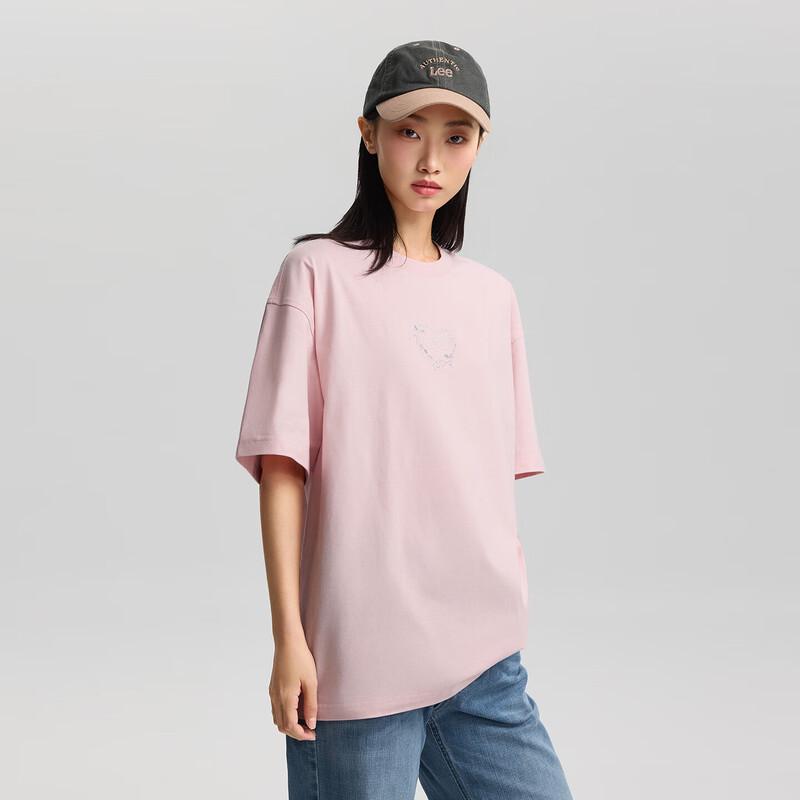 Lee26 Women's Ribbon Frame Cotton T-Shirt