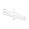 Adjustable Plastic Clothes Hanger for Duvet Covers, Towels, and Baby Clothes
