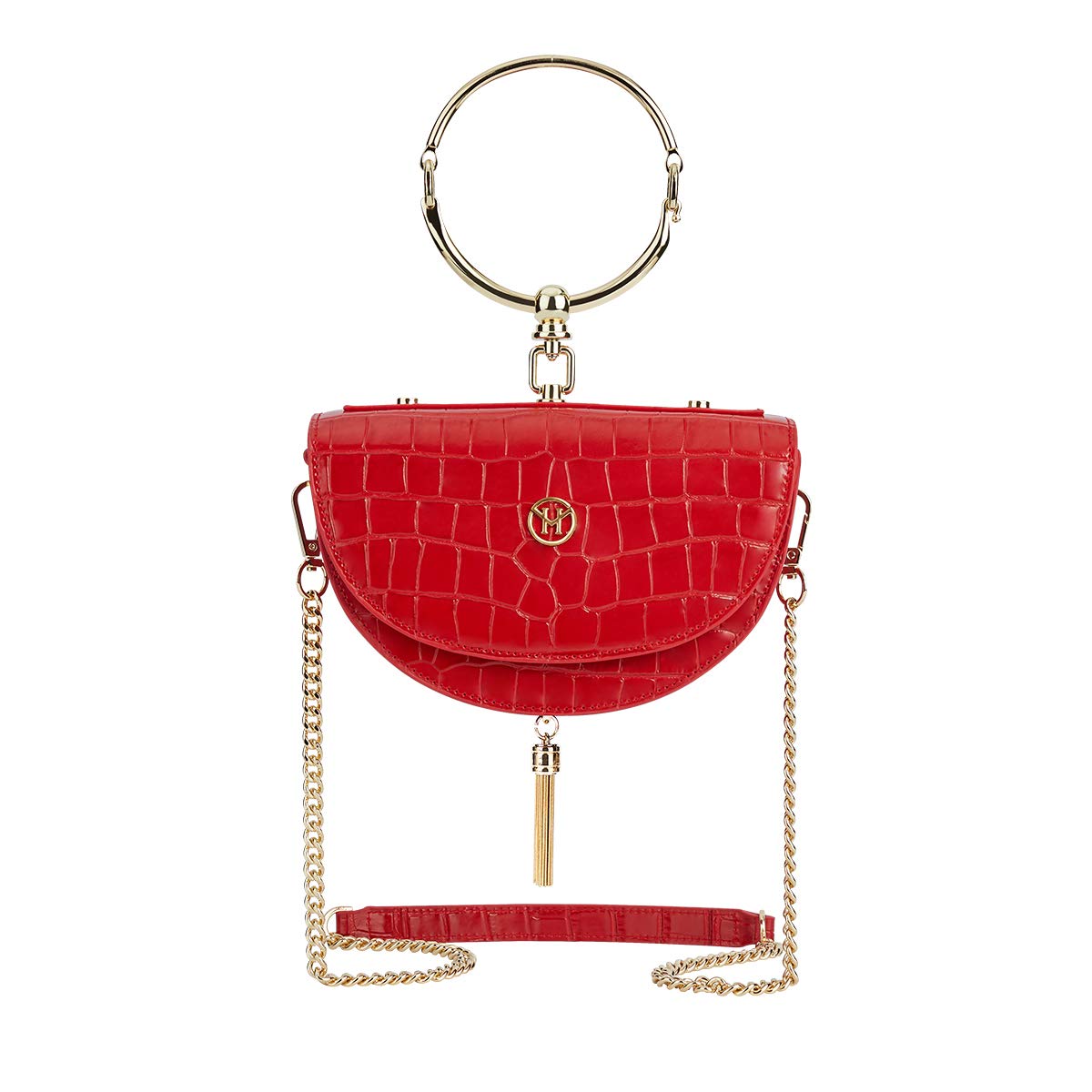 

Shoulder bag for genuine mini body crossbody handbag [VICTORIA HYDE] women, small, leather, bag, cute, bag, fashion, female, (red)