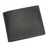 Crazy Horse Leather Men's Short Wallet Gift For Men Male Brand Designer Mans Coin Purse Retro Fashion Men Slim Card Purse Thick