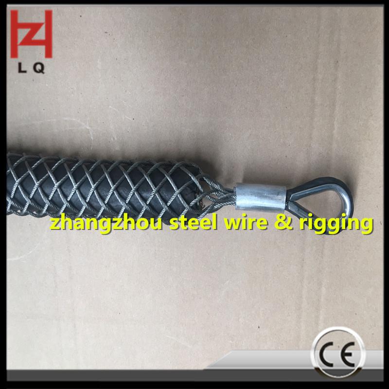 Galvanized Traction Net Sleeve for Power Cable Construction