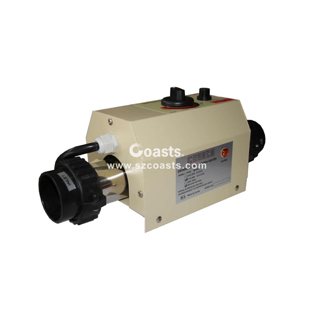 3KW Electric Heater for Swimming Pool and Bathtub: Automatic, Constant Temperature, Small Power, Massage Function.