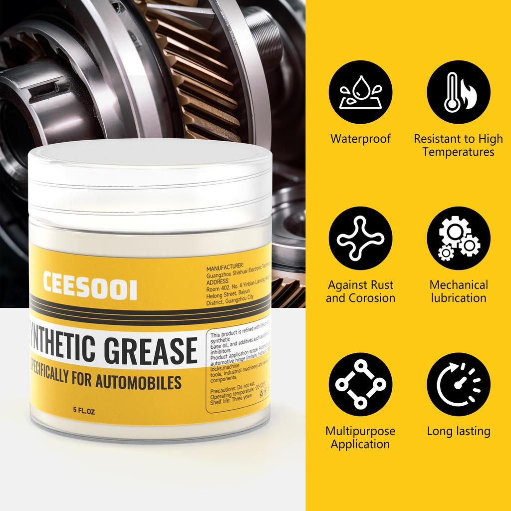 1/3pcs Lubricant High Temp Grease Wheel Bearing Grease for Automobile Hub Bearings Metal Surfaces  Automotive Grease Waterproof