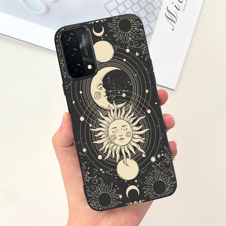 For Oppo A74 4G Case Oppo A54 A94 Cute Fashion Panted Cover Soft TPU Phone Case For Oppo A94 A 54 74 OppoA54 OppoA94 Fundas Capa