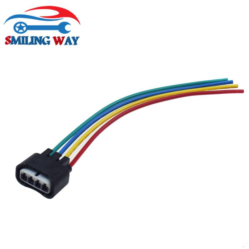 Ignition Coil Female Connector Plug Harness Cable Wire 4 Pins For Toyota Lexus Scion Pontiac Chevrolet 2AZFE 1ZZFE 90980-11885