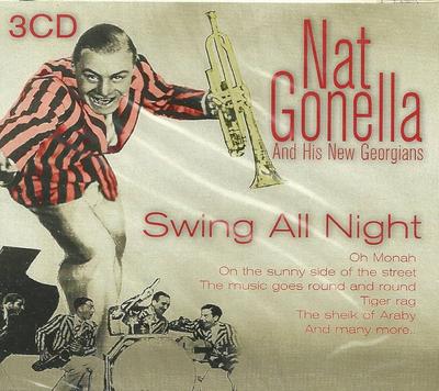 CD NAT GONELLANES GEORGIANS  Swing All Night CB901136 Disky Non Japan Jazz Used