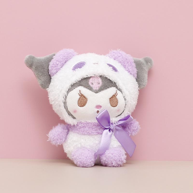Plush Teddy Bear Keychain Pendant - Wedding Toss or Claw Machine Doll Gift
