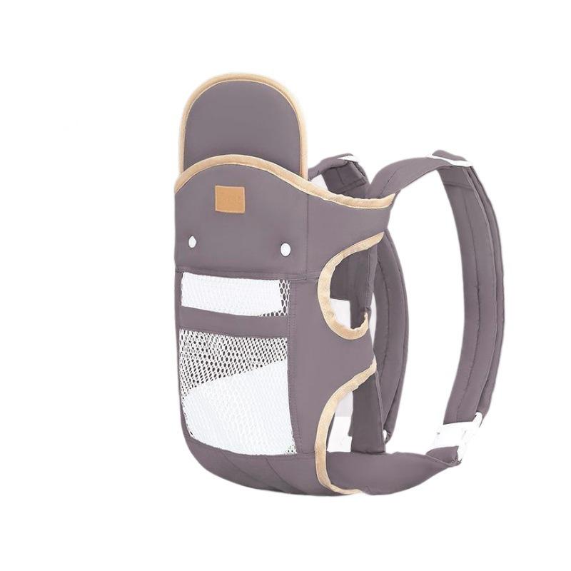 Four-Season Baby Carrier for Cycling: Dual Horizontal & Front/Back Use, Soothes Baby To Sleep Hands-Free.