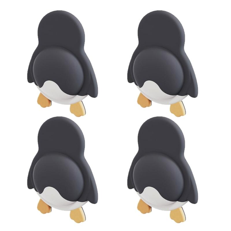 14mm Thick Anti Collision Door Stoppers Soft Rubber Wall Protectors Strong Adhesive Door Guard Easy Installation