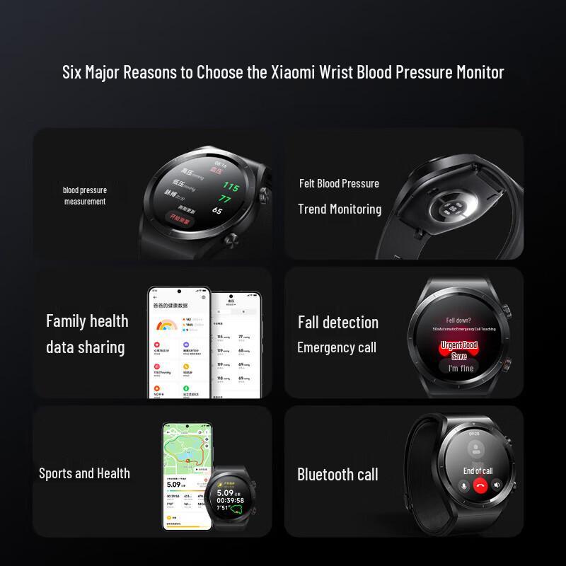 Xiaomi Watch H1 E Blood Pressure Smartwatch (CN version)