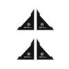  For Alfa Romeo Car Sticker 4Pcs Car Door Corner Anti-collision Sticker Anti-scratch Protector For Alfa Romeo Giulia MiTo 147 156fgh2