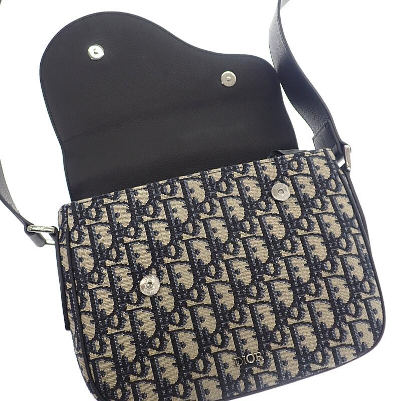 Dior 1DME133YKS_H27E Shoulder Bag Black Calfskin Women