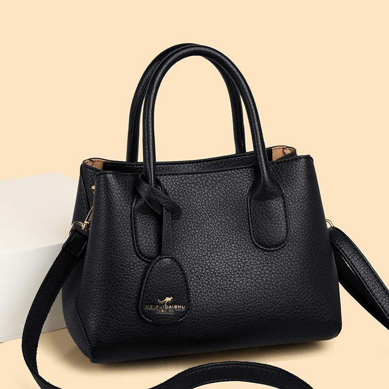 New women's bag fashionable commuter middle-aged mother portable tote bag large capacity messenger women's bag