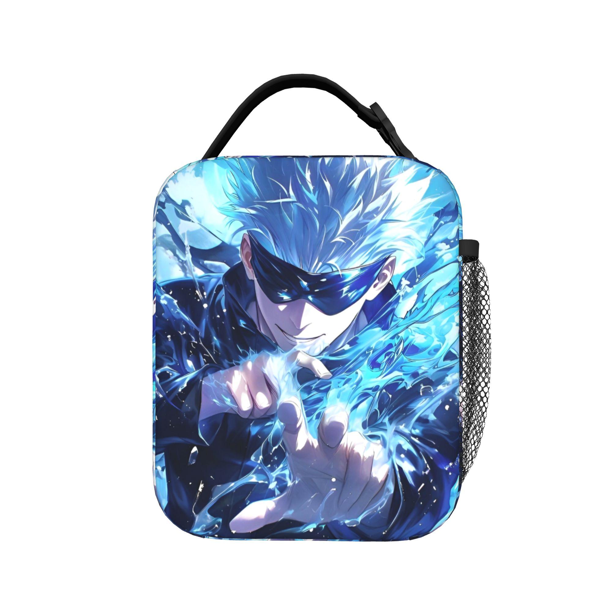 Gojo Satoru Hoge Geïsoleerde Lunchtassen Grote Capaciteit Jujutsu Kaisens Anime Lunchcontainer Koeltas Lunchbox Tote Voedseltas One Size
