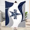 Dallas Blanket Soft Warm Cozy Perfect for Bed Picnics Chair for All Occasions Playful Design Best Holiday Gift for Friends Family