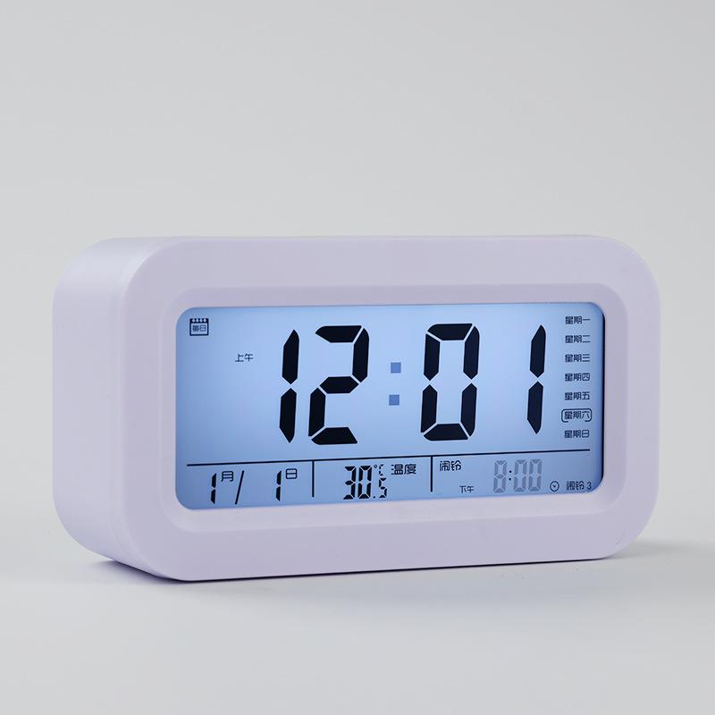 New electronic smart touch alarm clock, special alarm for children's wake-up call, luminous silent clock, children's smart clock