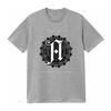 T-shirt Metalcore per Architetti con Intricato Design Mandala e Stampa di Lettere Perfetta per i Fan TE7851 vintage Lavata