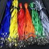 100-Pack Lanyard ID Holders, 1.0cm Wide, for Student and Exhibition Badges