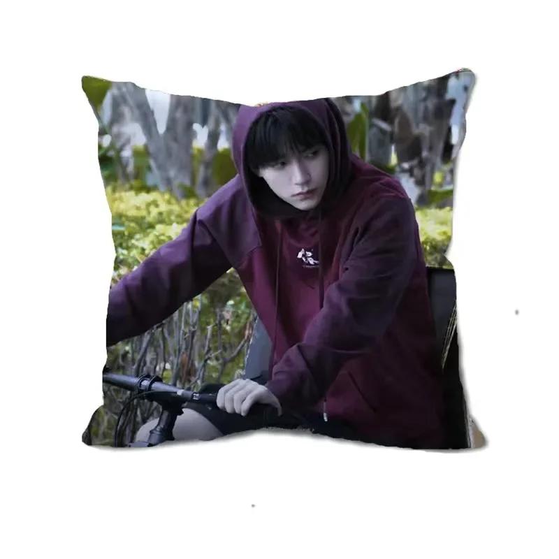 Zhou Yiran Zhuang Dafei HD Poster Double-sided Printed Pillowcase TV You Are Desire Drama Stills Home Car Decor Cushion Cover