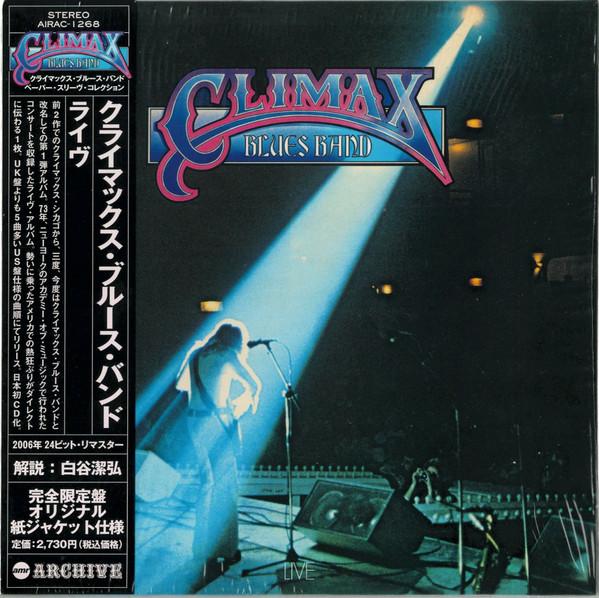 CD CLIMAX BLUES BAND Live AIRAC1268 Air Mail Archiv 2006 Japan ObiRock Gebraucht