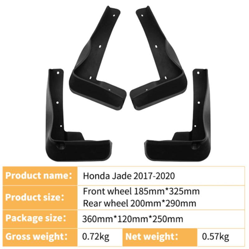 Schutzbleche für Honda Jade 2017-2020 mit Pedalen