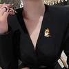 Enamel Hat Pins Cartoon Cat Brooch Pin for Clothing, Kitten Alloy Badge Pin, Backpacks Hats Scarves Decorative Accessory, Gift Lovers Casual Wear