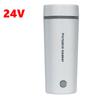 220V 110V 24V 12V Car Home Electric Thermos Bottles EU US UK Plug Portable Outdoor Travel Boil Water Coffee Flasks Kettle