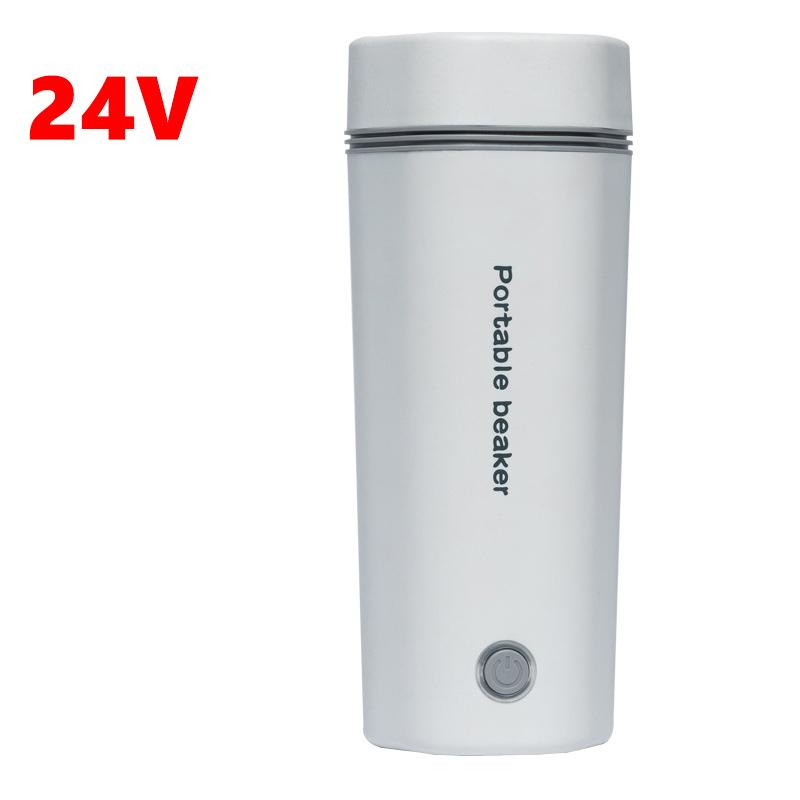 220V 110V 24V 12V Car Home Electric Thermos Bottles EU US UK Plug Portable Outdoor Travel Boil Water Coffee Flasks Kettle