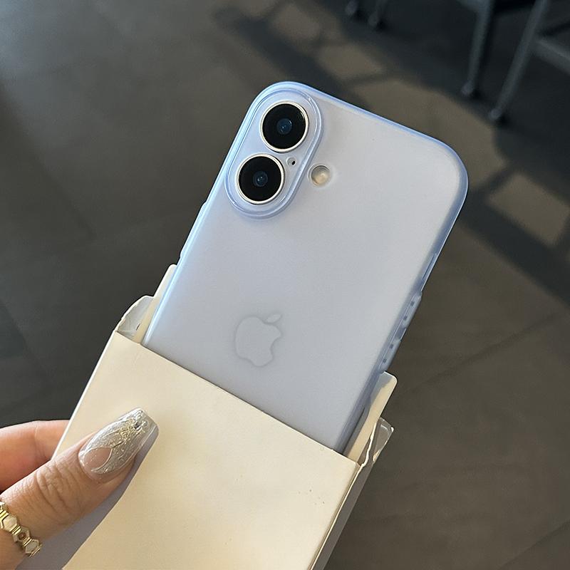 

0.3mm Ultra Thin Matte Case for iPhone Air 17 16 15 14 13 Pro Max Soft Silicone Phone Back Cover for iPhone 16 15 14 Plus iPhone 15