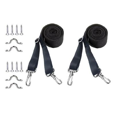 2/4pcs Adjustable Bimini Top Straps with Snap Loop Marine Nylon Top Straps
