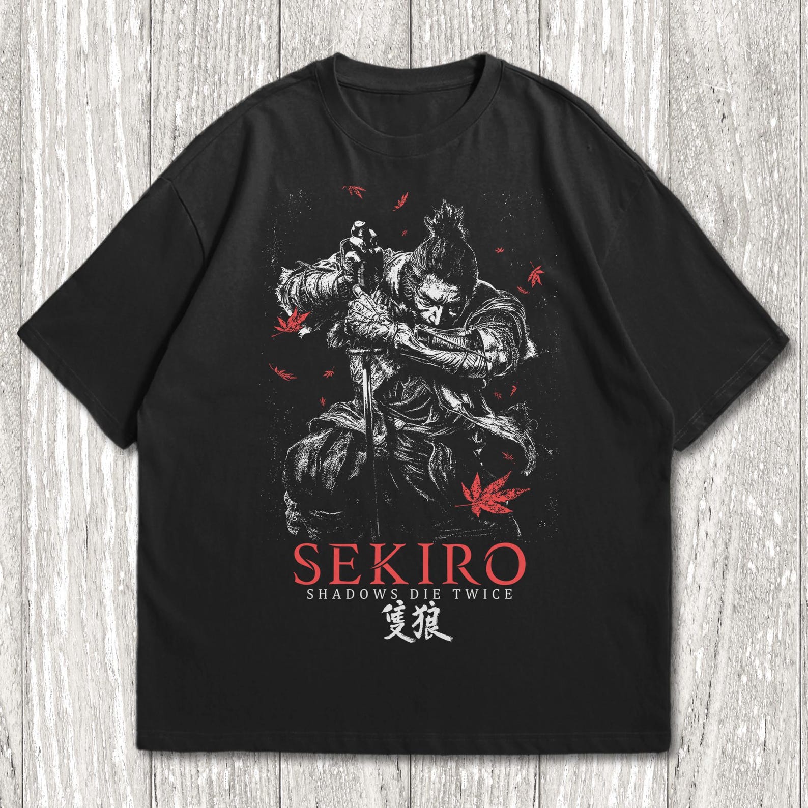 Sekiro Shadows Die Twice, Футболка Sekiro, Поддельная фанатская футболка Sekiro Shadows Die Twice от Хидетаки Миядзаки, Подарок для женщин и мужчин, Унисекс футболка M