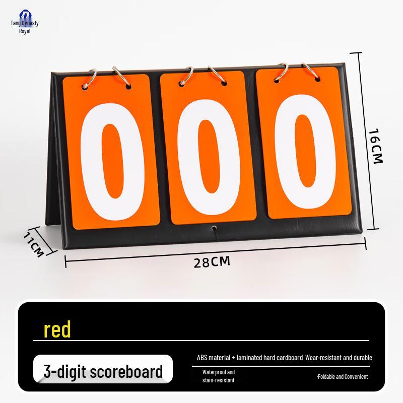 

Portable Three-Digit Basketball Scoreboard