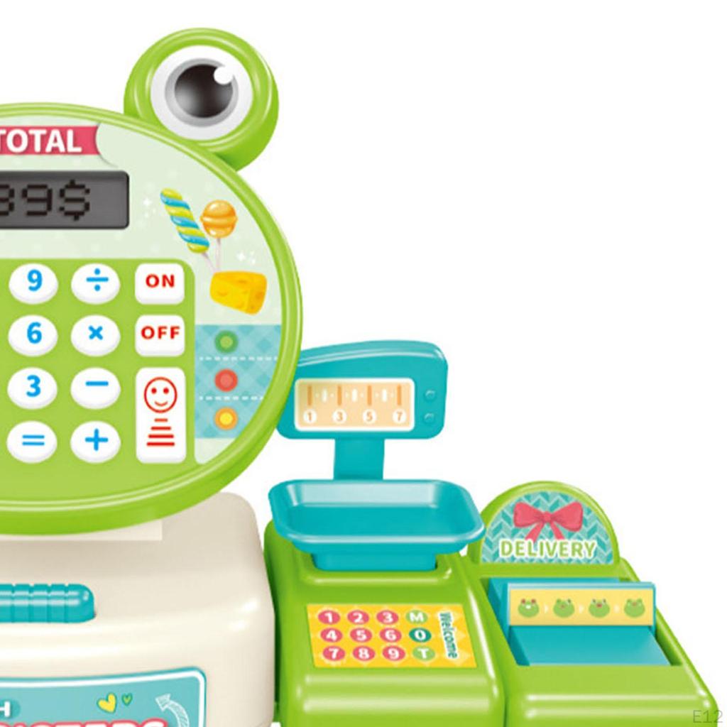 Registrieren Spielzeug Rollenspiel Lernen Geschicklichkeit Rolle Supermarkt Kassierer