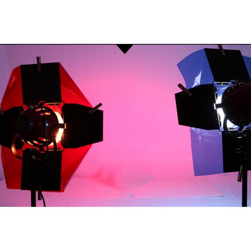 Professionele 40x50cm 15.75x19.69in Kleurfilter van Papiergel voor Podiumverlichting Redhead Lichtfilterpapier Kleurrijk