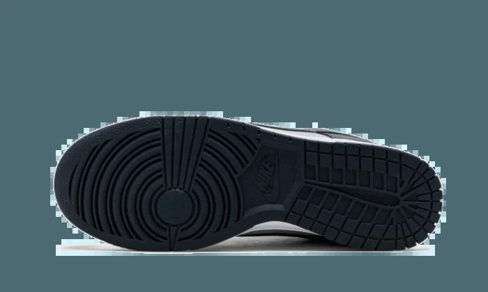 Nike Dunk Low Georgetown sneakers 100% leather Gray/Navy Blue